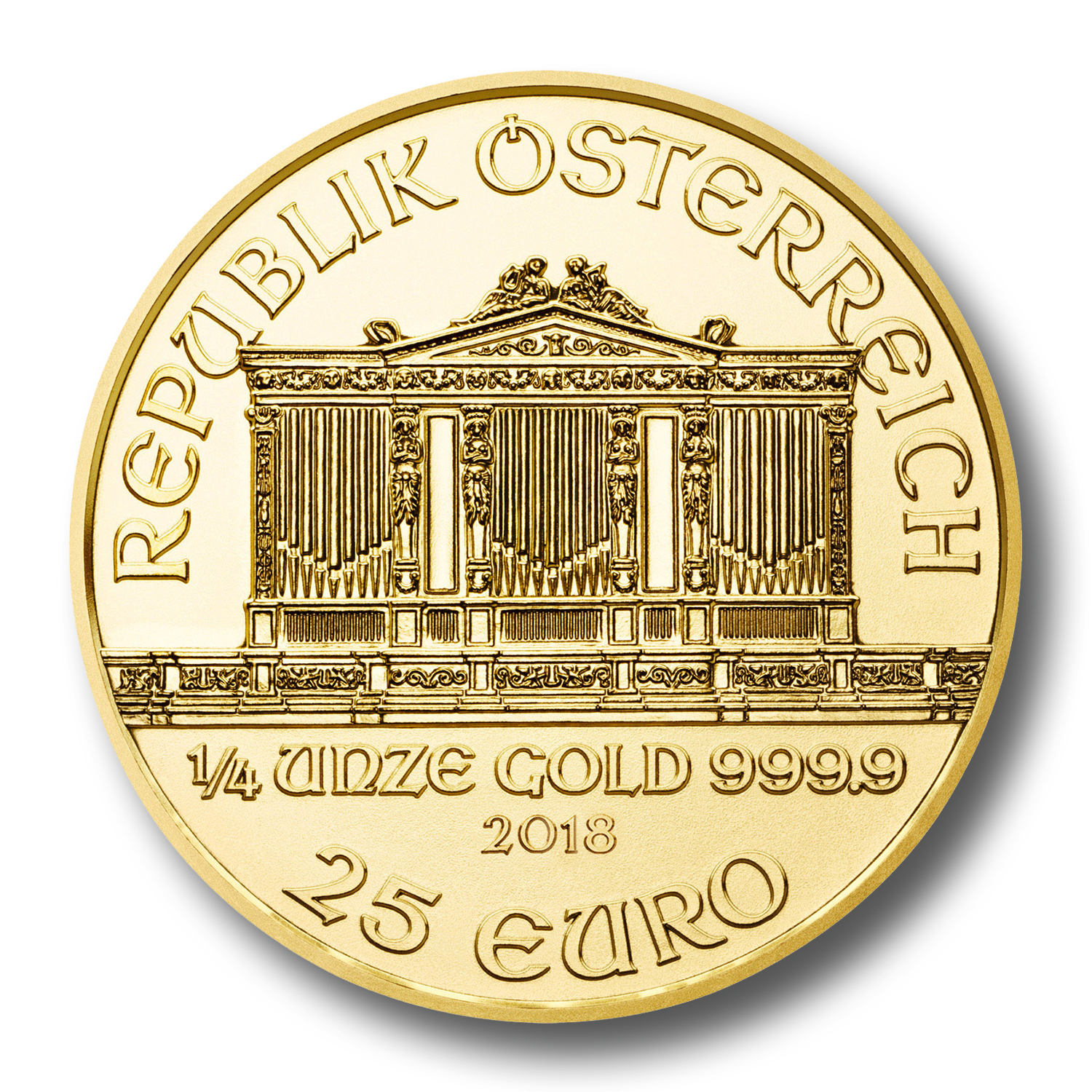 Wiener Philharmoniker Österreich 1/4 oz Goldmünze (div.)