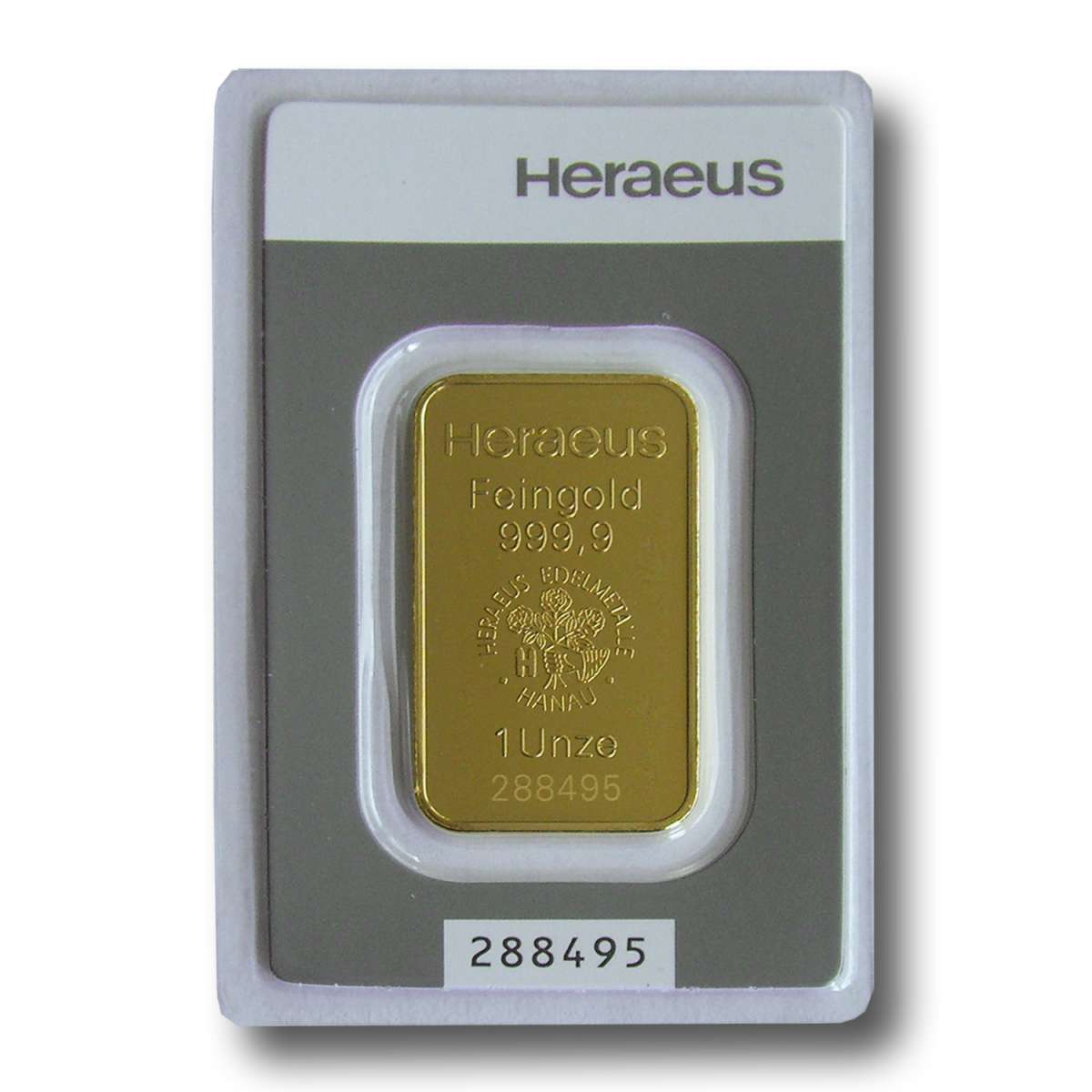 Goldbarren 1 oz - Heraeus
