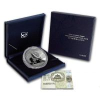 50 Yuan Panda China 150g Silber Münze PP (2016)
