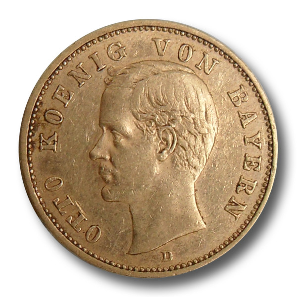 20 Reichsmark - Otto König von Bayern - Jäger 200 (1905)