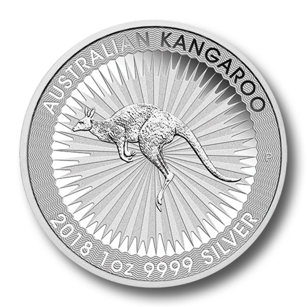 1 Dollar Australien - Känguru 1 oz Silbermünze (div.)