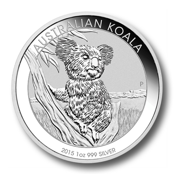 1 Dollar Australien - Koala 1 oz Silbermünze (2015)